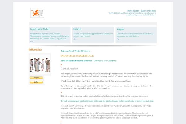 Proto theme site design template sample