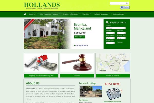 Open theme site design template sample