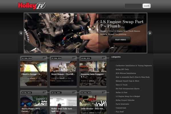Evid theme site design template sample