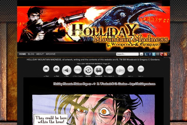 Site using Comic Easel plugin