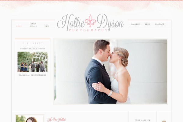 Lovely_ribbons theme site design template sample