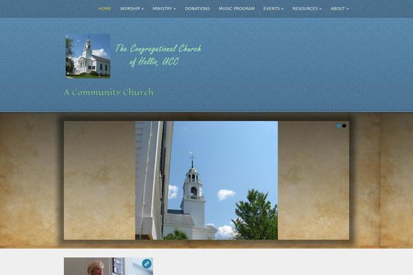 Mission theme site design template sample