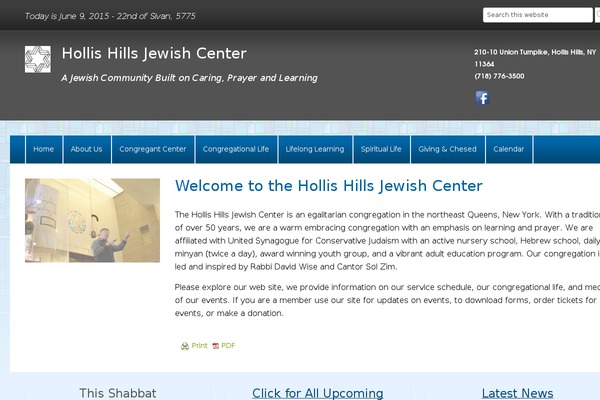 hollishillsjc.org site used Winterdawn-responsive