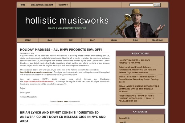 Site using Category Posts Widget plugin