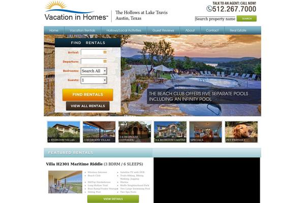 Parkcity theme site design template sample