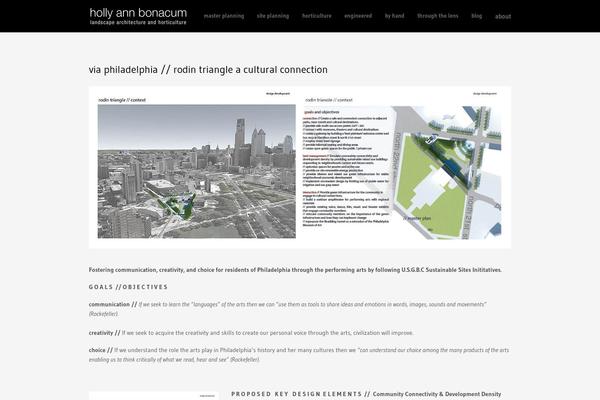 THEONE theme site design template sample
