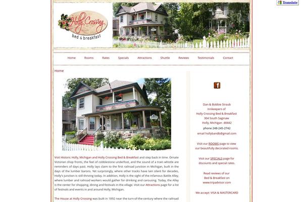 Retina theme site design template sample