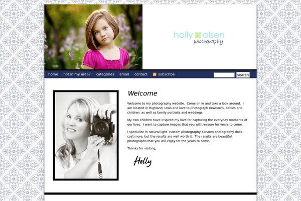 ProPhoto 2 theme site design template sample