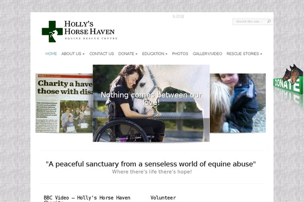 hollyshorsehaven.com site used Chameleon