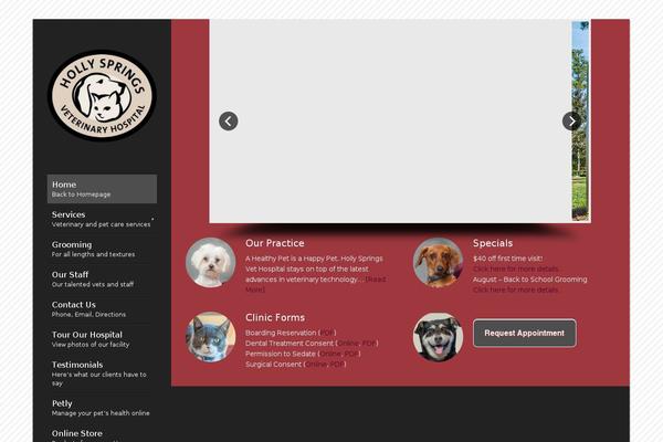 Pragma theme site design template sample