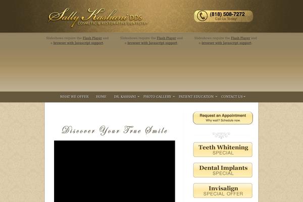 Deluxe theme site design template sample