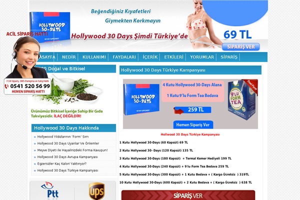 Khaaos theme site design template sample