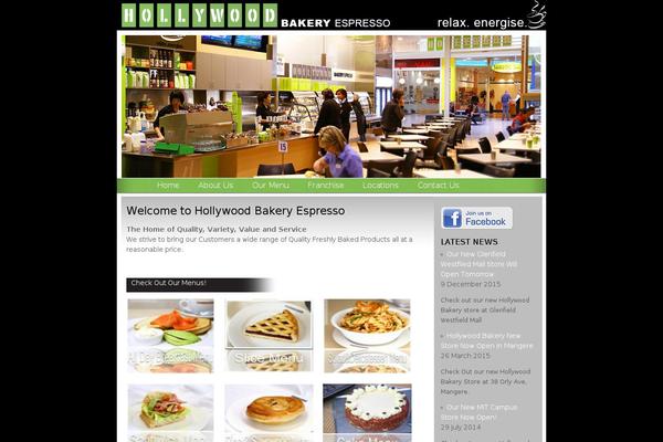 hollywoodbakery.co.nz site used ZenLite