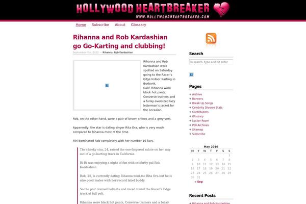 Hh theme site design template sample