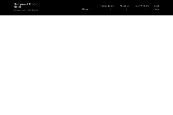 HotelBooking theme site design template sample