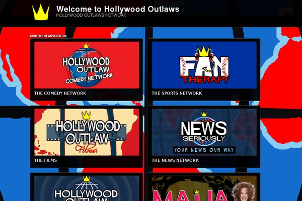 Home theme site design template sample
