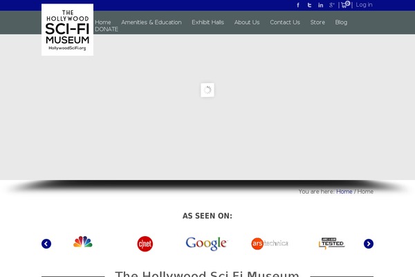 hollywoodscifi.org site used Allaround