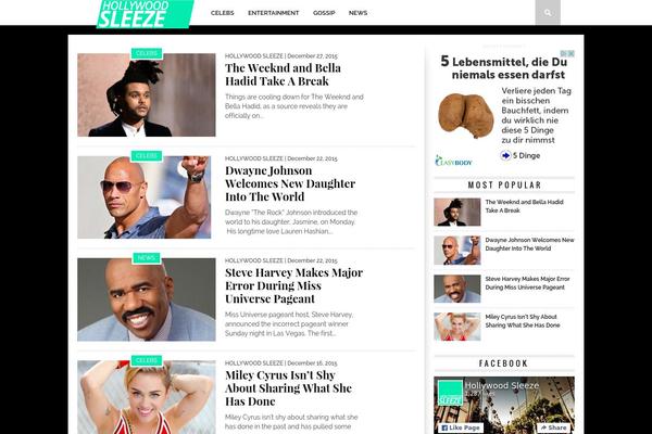 Braxton theme site design template sample