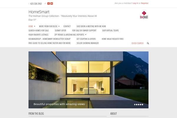 Phoenix theme site design template sample