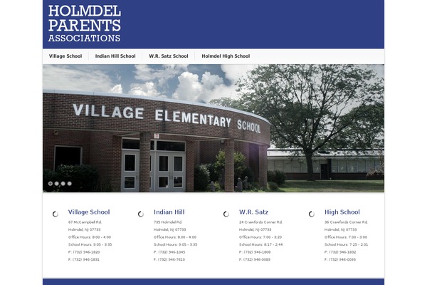 Modernize theme site design template sample