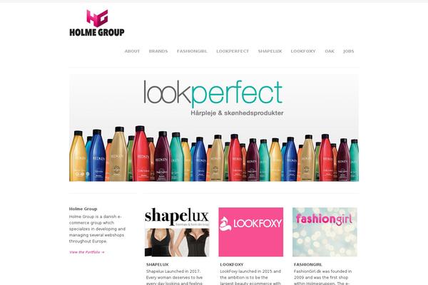 Classica theme site design template sample