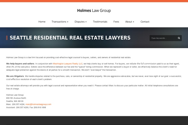 holmeslawgroup.com site used Kingpower-v1-01