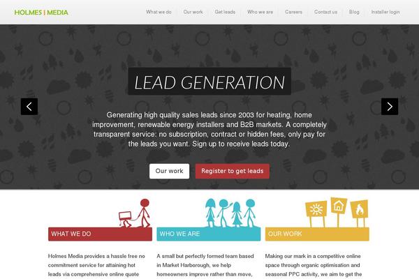 Hm theme site design template sample