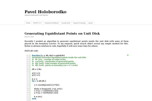 Site using SyntaxHighlighter Evolved plugin