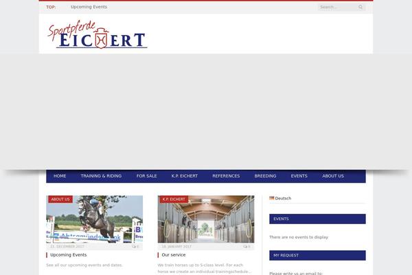 Site using WP Embed Facebook plugin