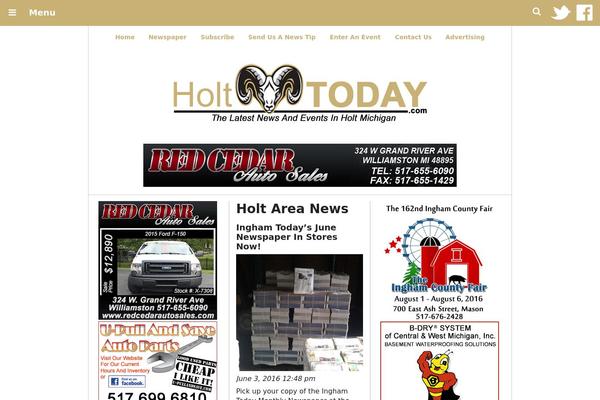 Wp Drudge V2 theme site design template sample