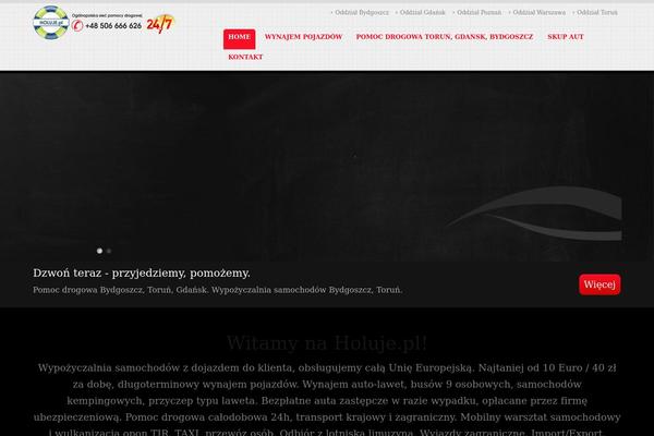 holuje.pl site used SunRain