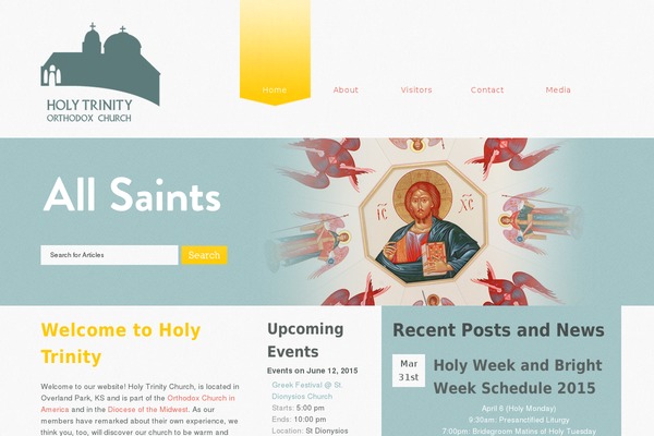 Starkers theme site design template sample