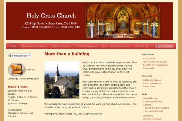 PageLines theme site design template sample