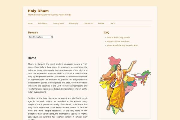 Site using Subpage-navigation plugin