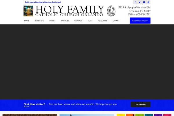 Dunamis theme site design template sample