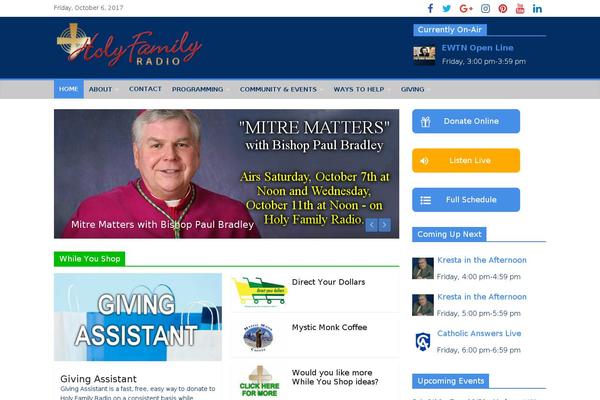 Site using My Calendar plugin