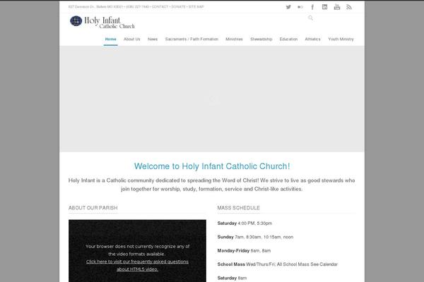 Batiment theme site design template sample