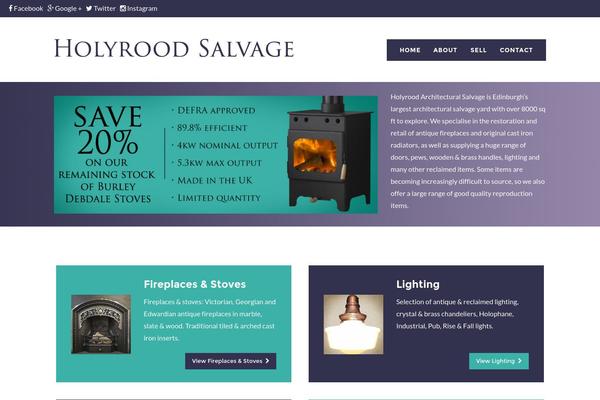 Structure theme site design template sample