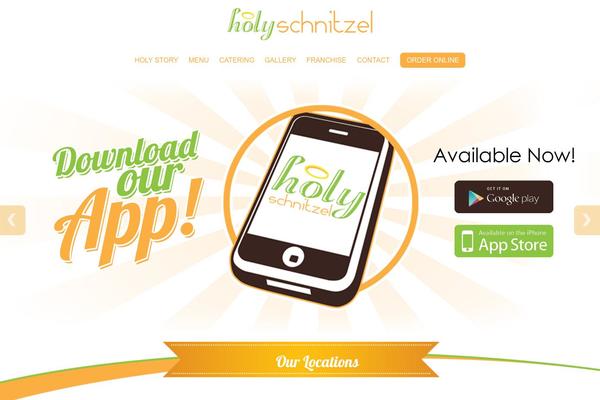 holyshnitzel.com site used Final_holy