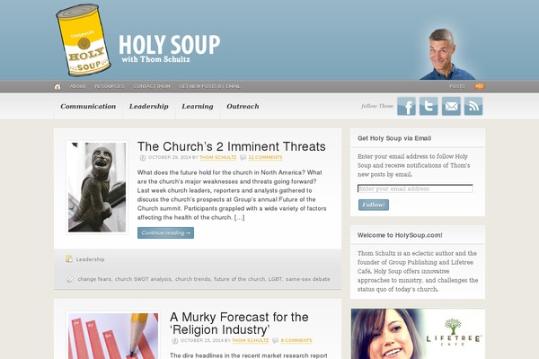 PRESSO theme site design template sample