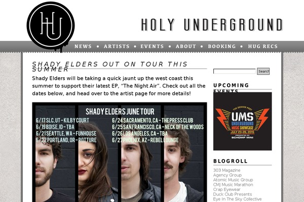 holyunderground.com site used Hu