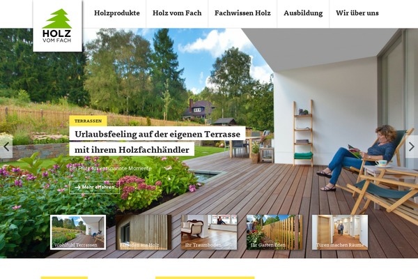 holz-vom-fach.de site used Holzhandel