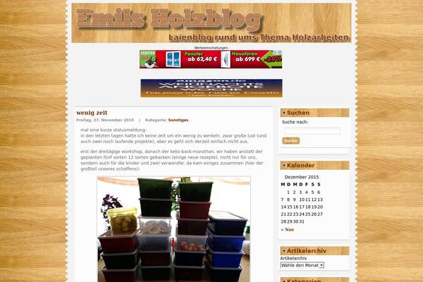 holzblog.at site used Holz