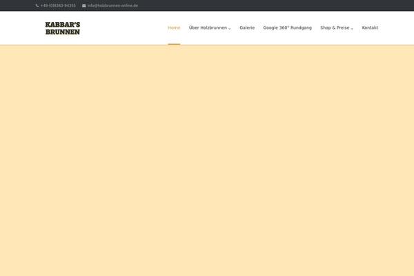Ultra theme site design template sample