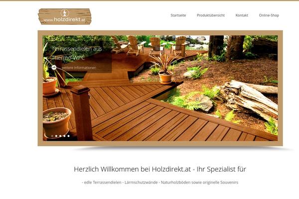 holzdirekt.at site used Harringtontheme