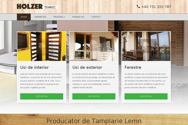holzertehnic.ro site used Datacore