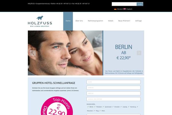 Sapphire theme site design template sample
