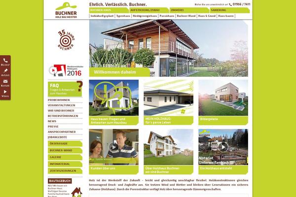 holzhaus-buchner.at site used Buchner