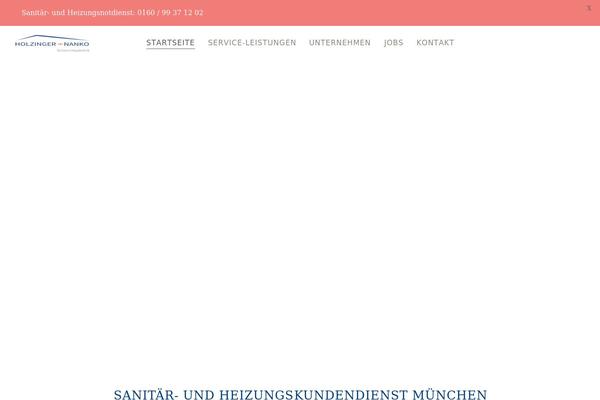 Walker theme site design template sample