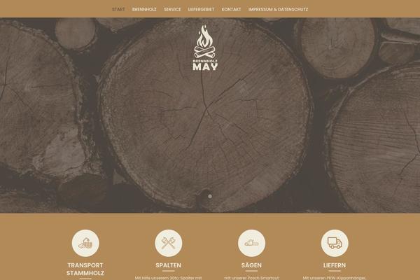 Fortunio theme site design template sample